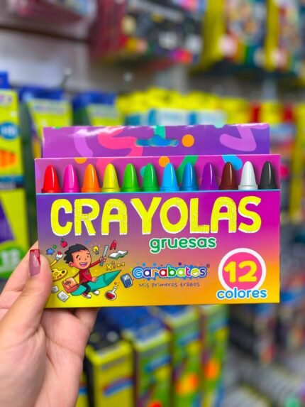 crayolas gruesas