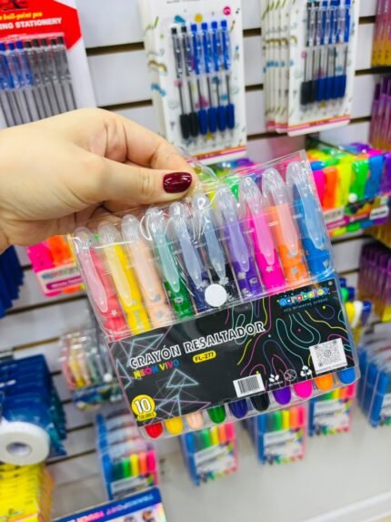 resaltador crayon